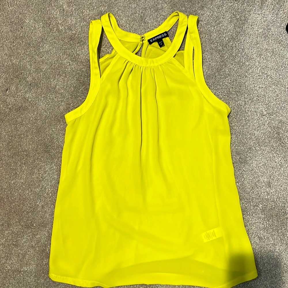 Neon Yellow Express Top